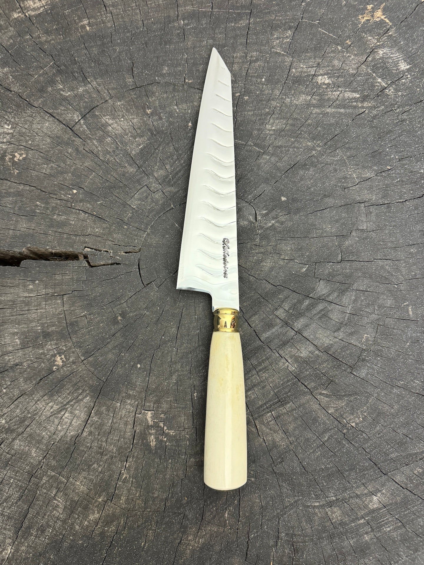 8&quot; Branca Knife, Ostrich Bone, SS440 - 210mm