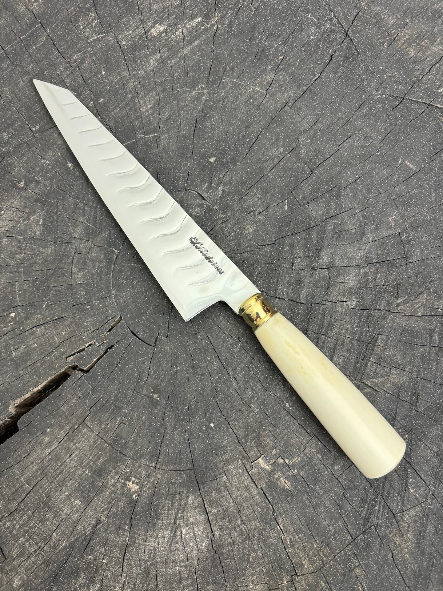 8&quot; Branca Knife, Ostrich Bone, SS440 - 210mm