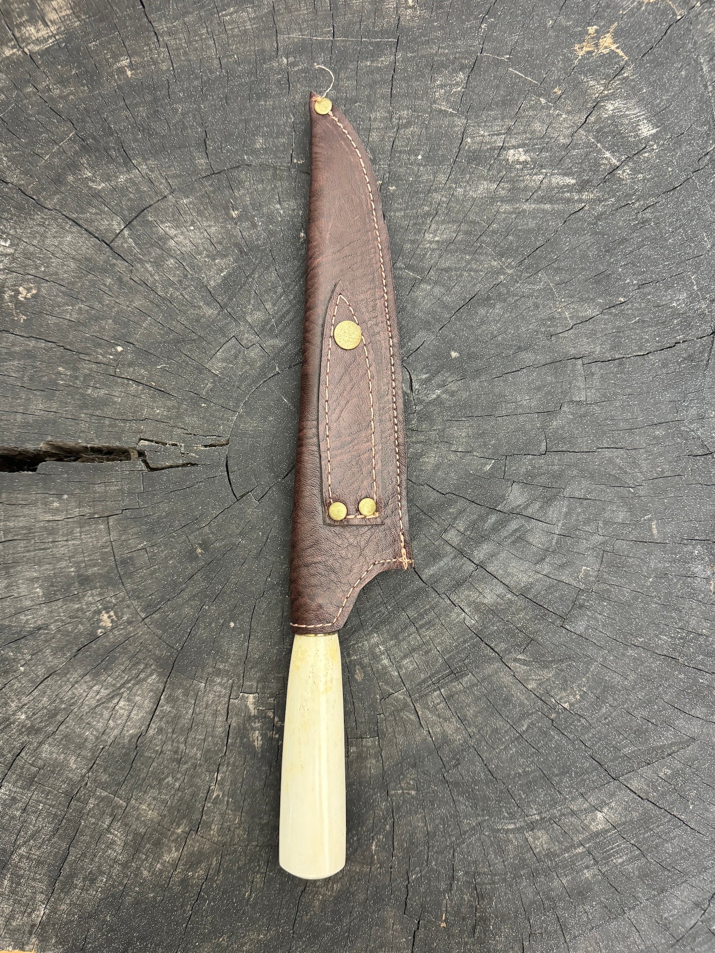 8&quot; Branca Knife, Ostrich Bone, SS440 - 210mm