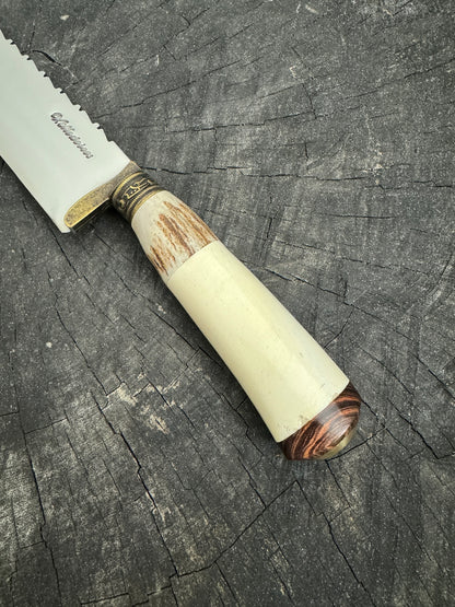 10&quot; Chef Knife, Ostrich Bone, SS420 - 250mm