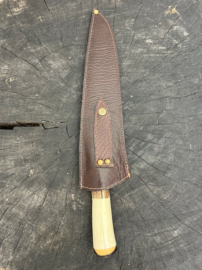 10&quot; Chef Knife, Ostrich Bone, SS420 - 250mm