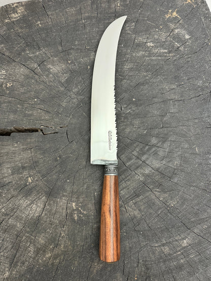 10&quot; Butchers Knife, Native Hardwood, SS440 - 250mm