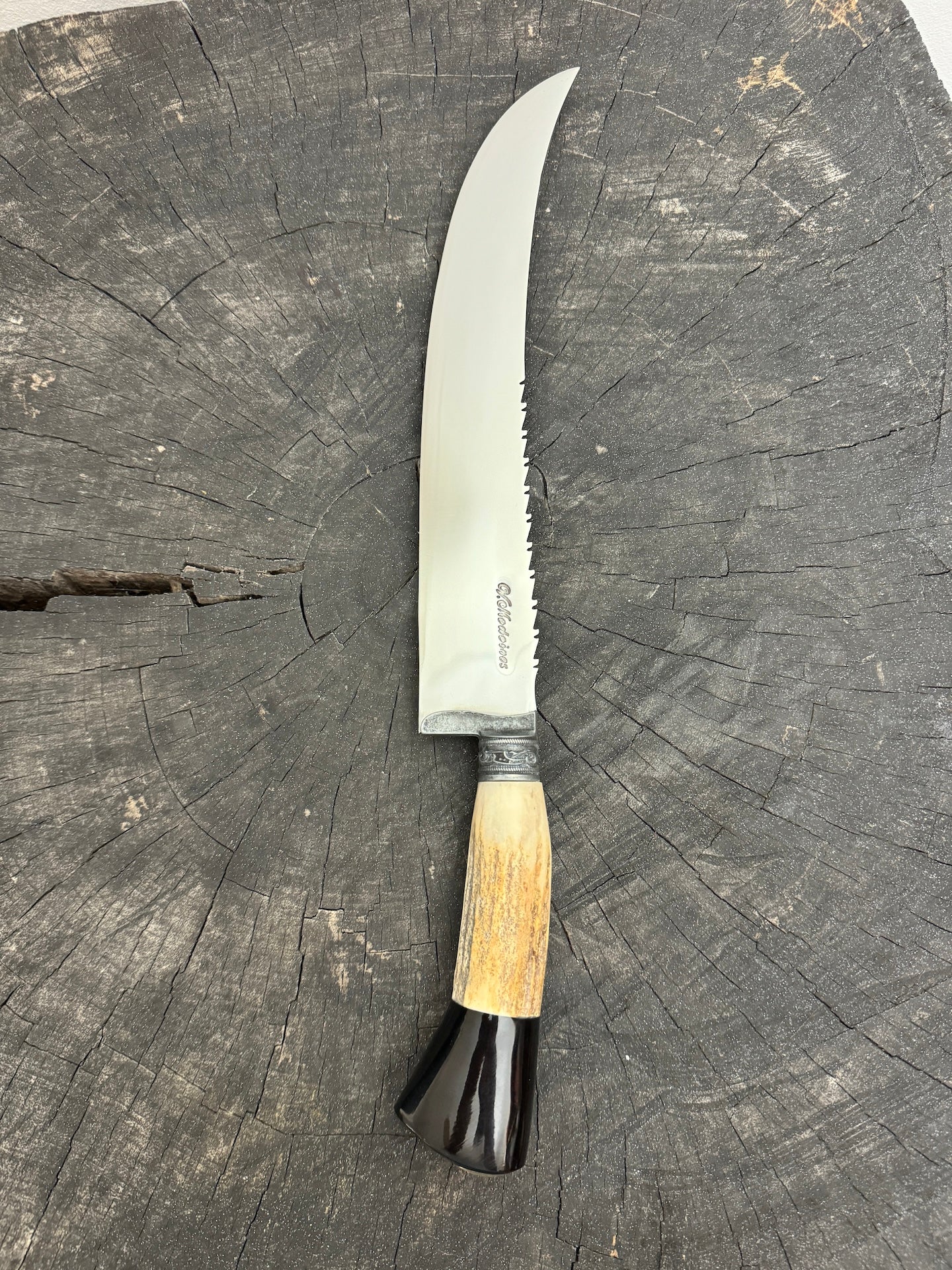 10&quot; Butchers Knife, Hybrid Handle, SS440 - 250mm