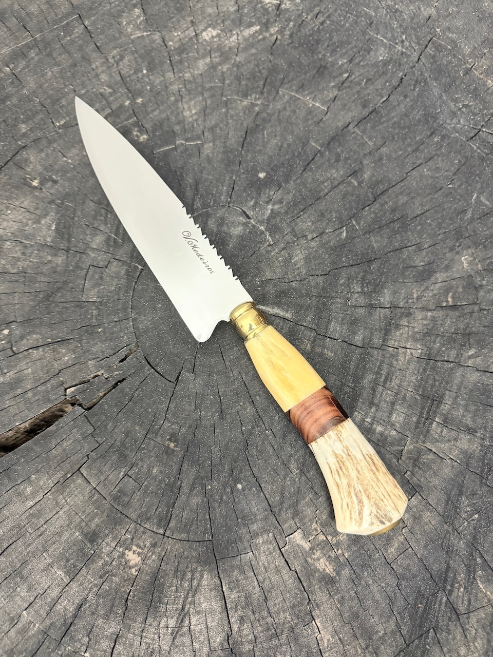 6" Utility Knife, Mixed Handle, SS440 - 150mm