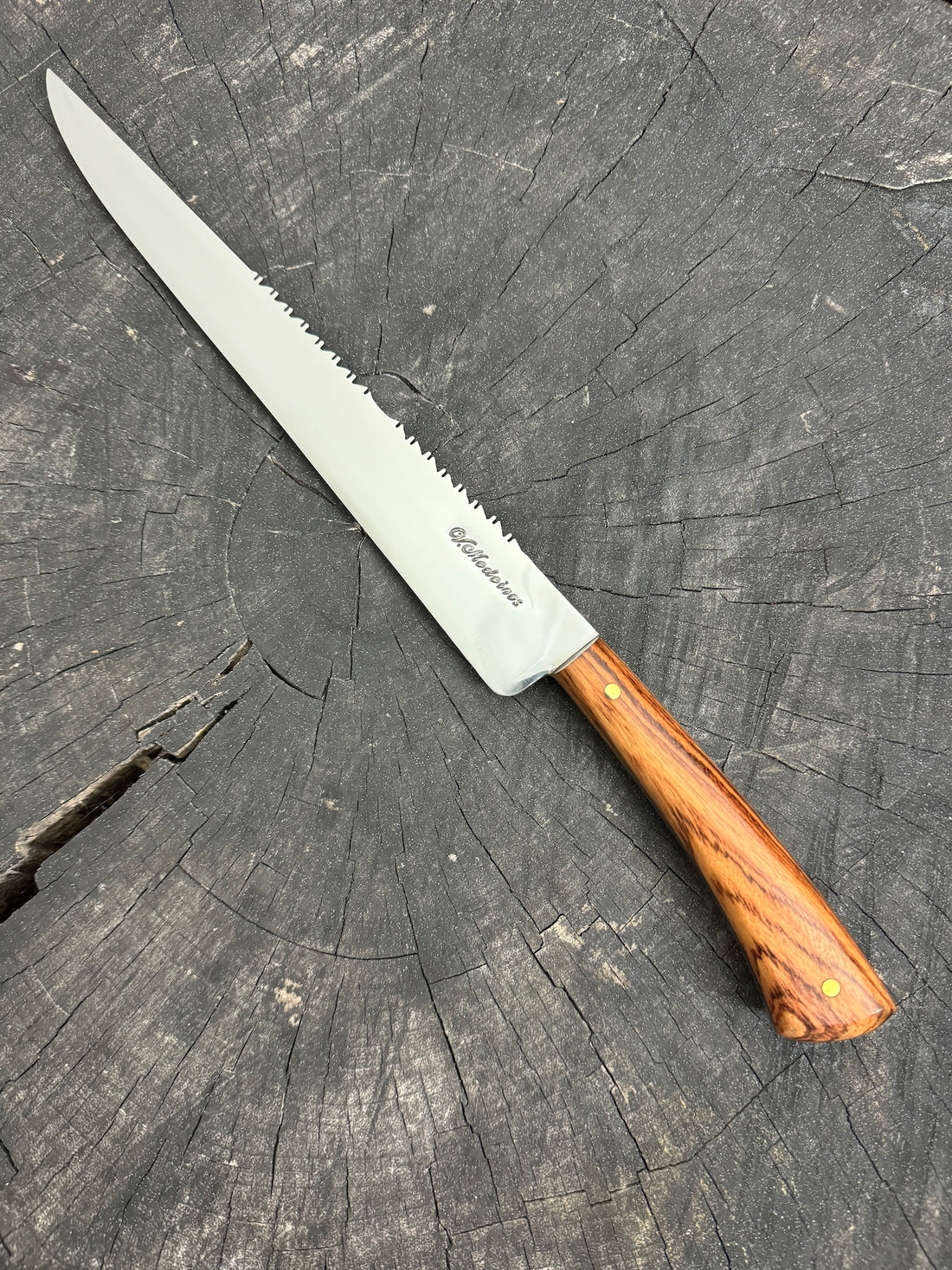 10&quot; Chimango Knife, Native Hardwood, SS440 - 250mm