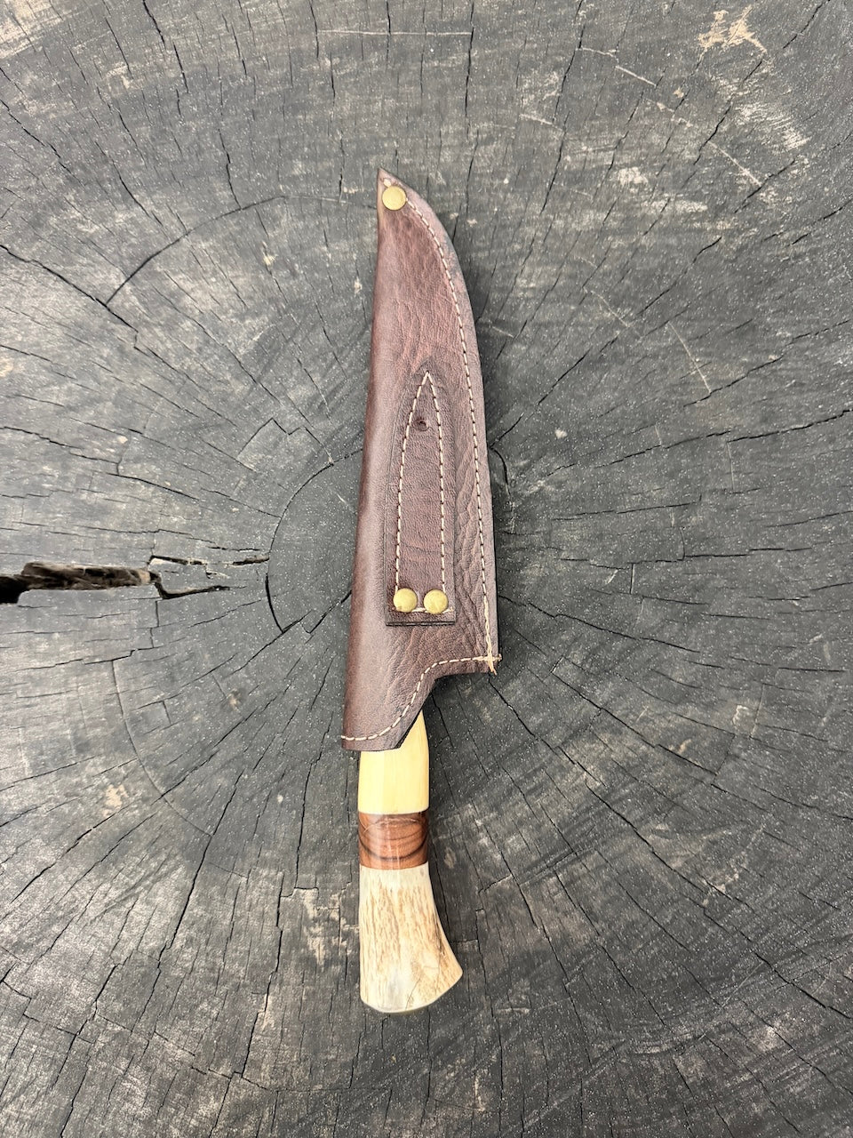 6" Utility Knife, Mixed Handle, SS440 - 150mm