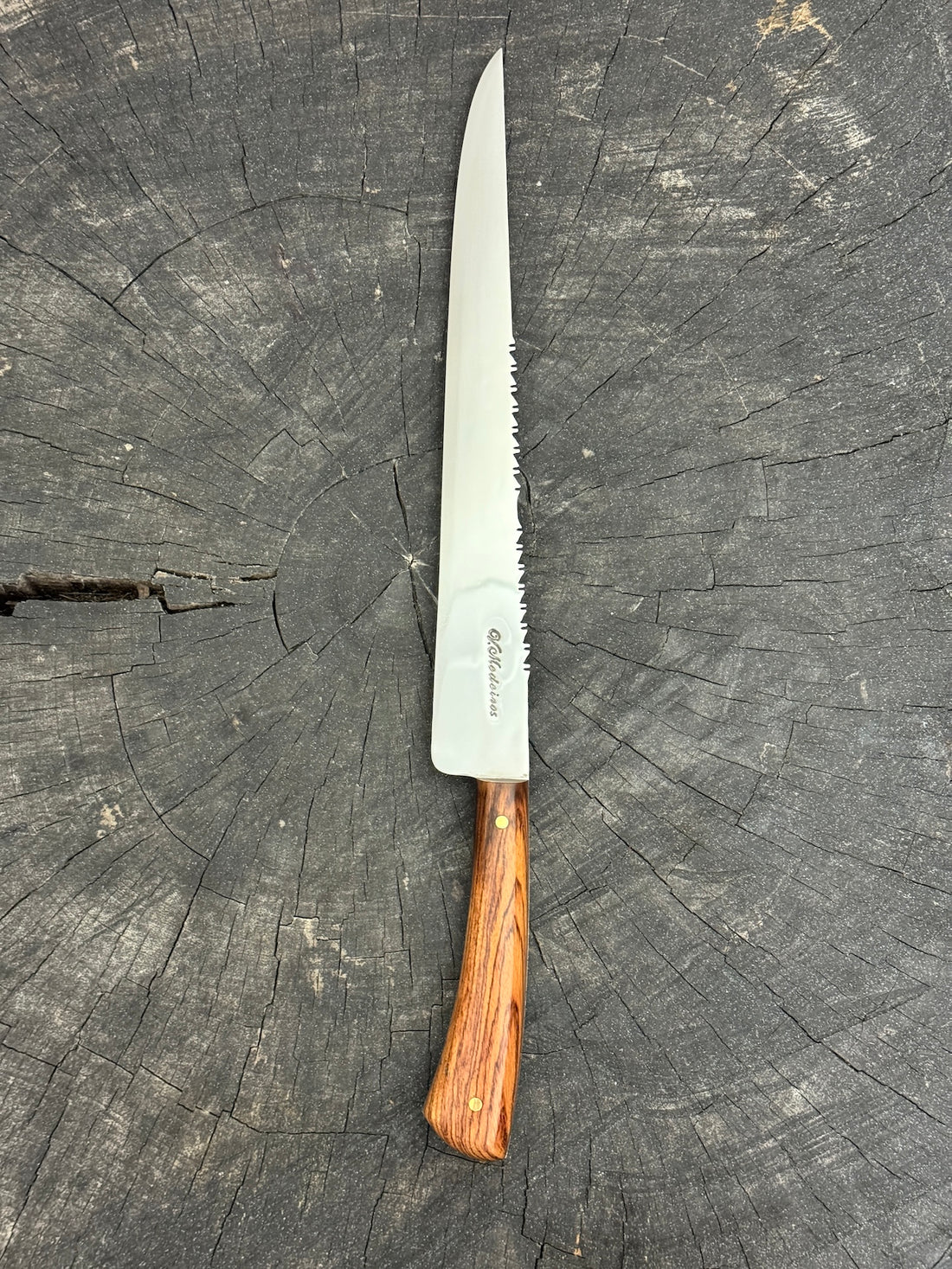 10&quot; Chimango Knife, Native Hardwood, SS440 - 250mm