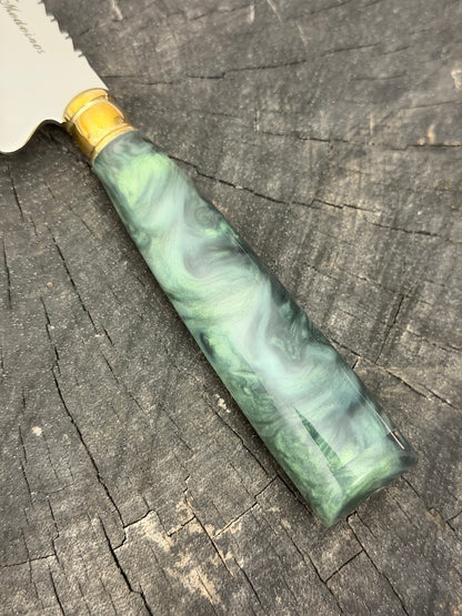 6" Utility Knife, Custom Block, SS440 - 150mm