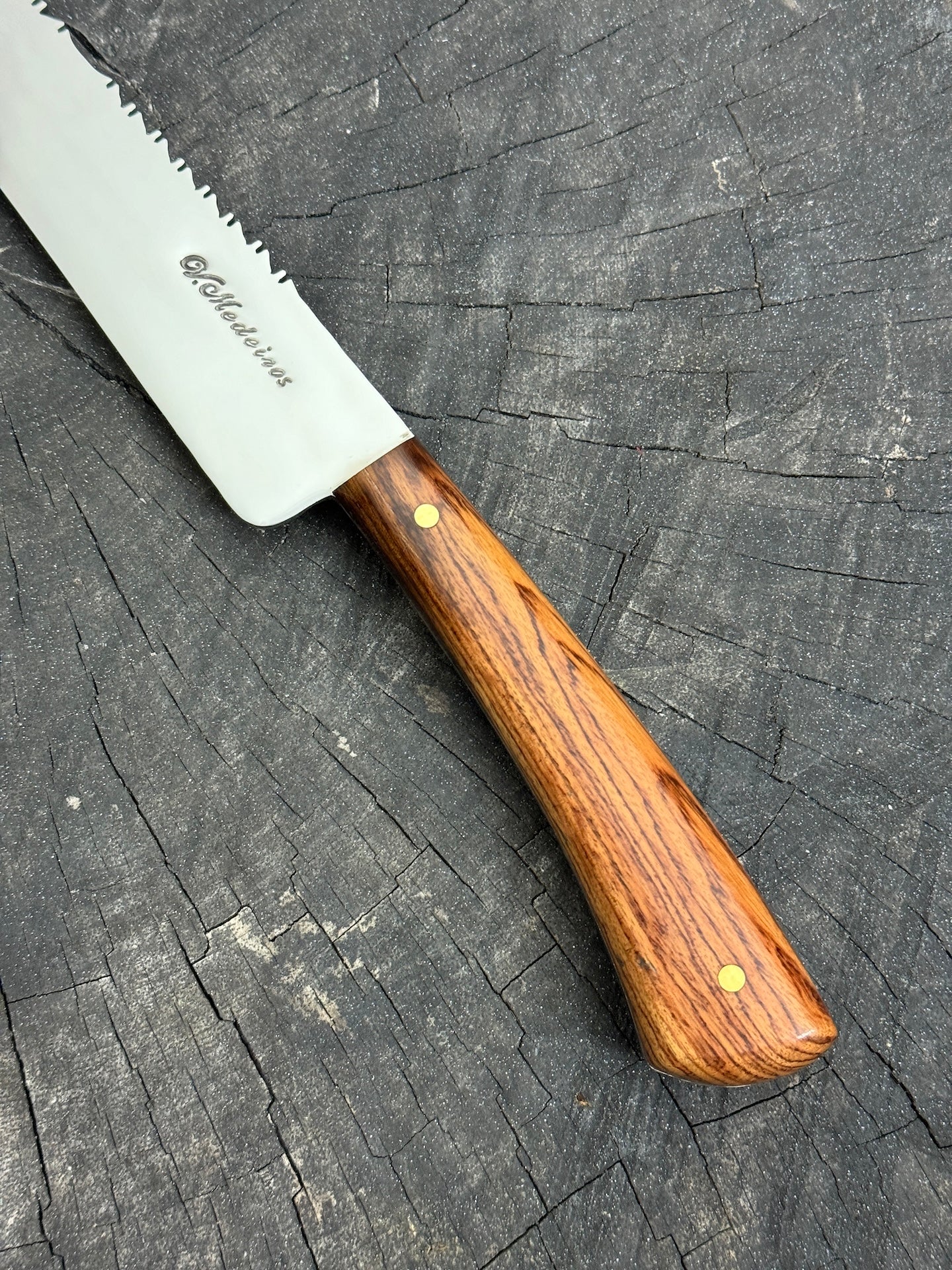 10&quot; Chimango Knife, Native Hardwood, SS440 - 250mm