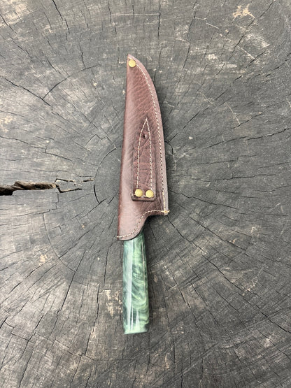 6" Utility Knife, Custom Block, SS440 - 150mm