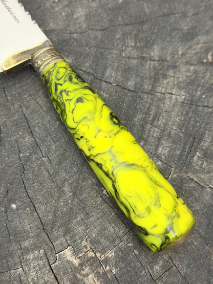 6" Utility Knife, Custom Block, SS440 - 150mm