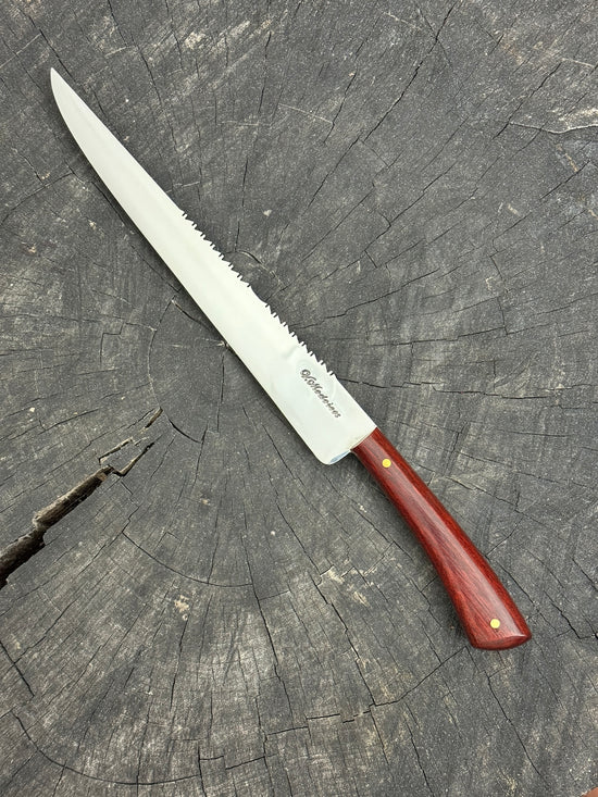 10" Chimango Knife, Native Hardwood, SS440 - 250mm