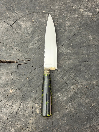6" Utility Knife, Custom Block, SS440 - 150mm