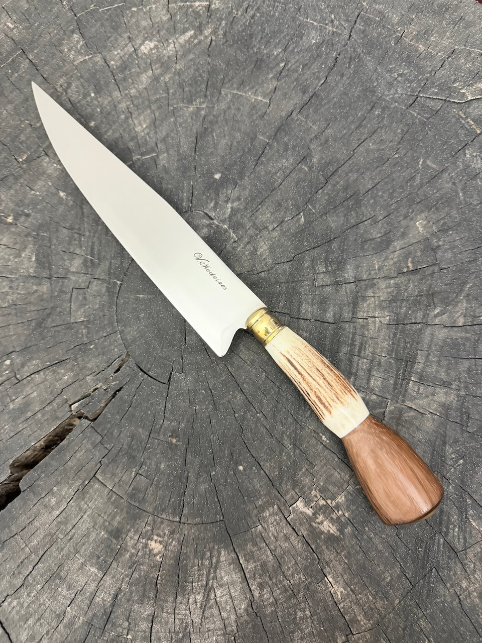 8" Chef Knife, Jacaranda &amp; Deer Antler, SS420 - 200mm
