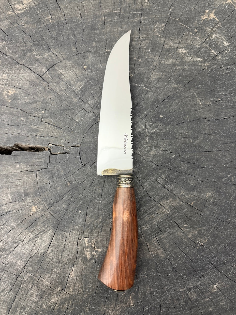 8" Artisan Knife, Jacaranda Hardwood, SS440 - 190mm
