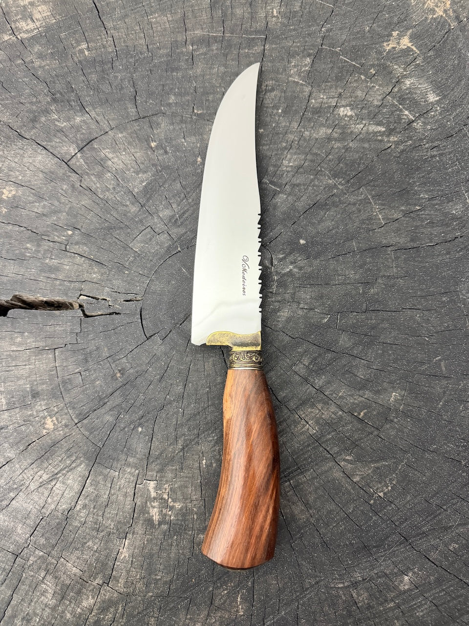 8" Artisan Knife, Jacaranda Hardwood, SS440 - 190mm