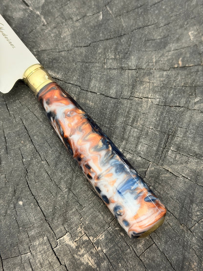 8" Boning Knife, NightFire Custom Block, SS420 - 200mm