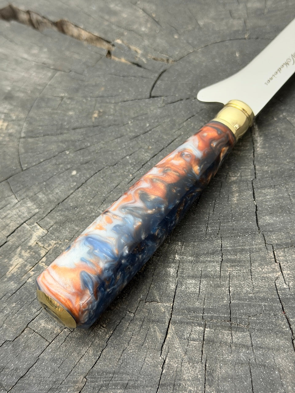 8" Boning Knife, NightFire Custom Block, SS420 - 200mm