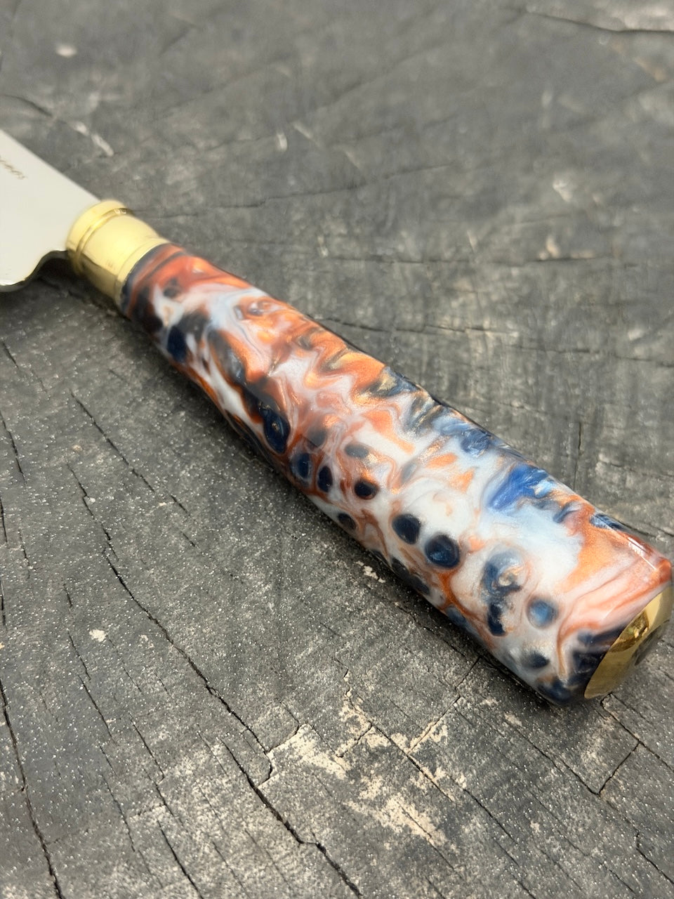 8" Boning Knife, NightFire Custom Block, SS420 - 200mm