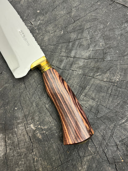 8&quot; Picanha Chef Knife, Native Hardwood, SS440 - 200mm