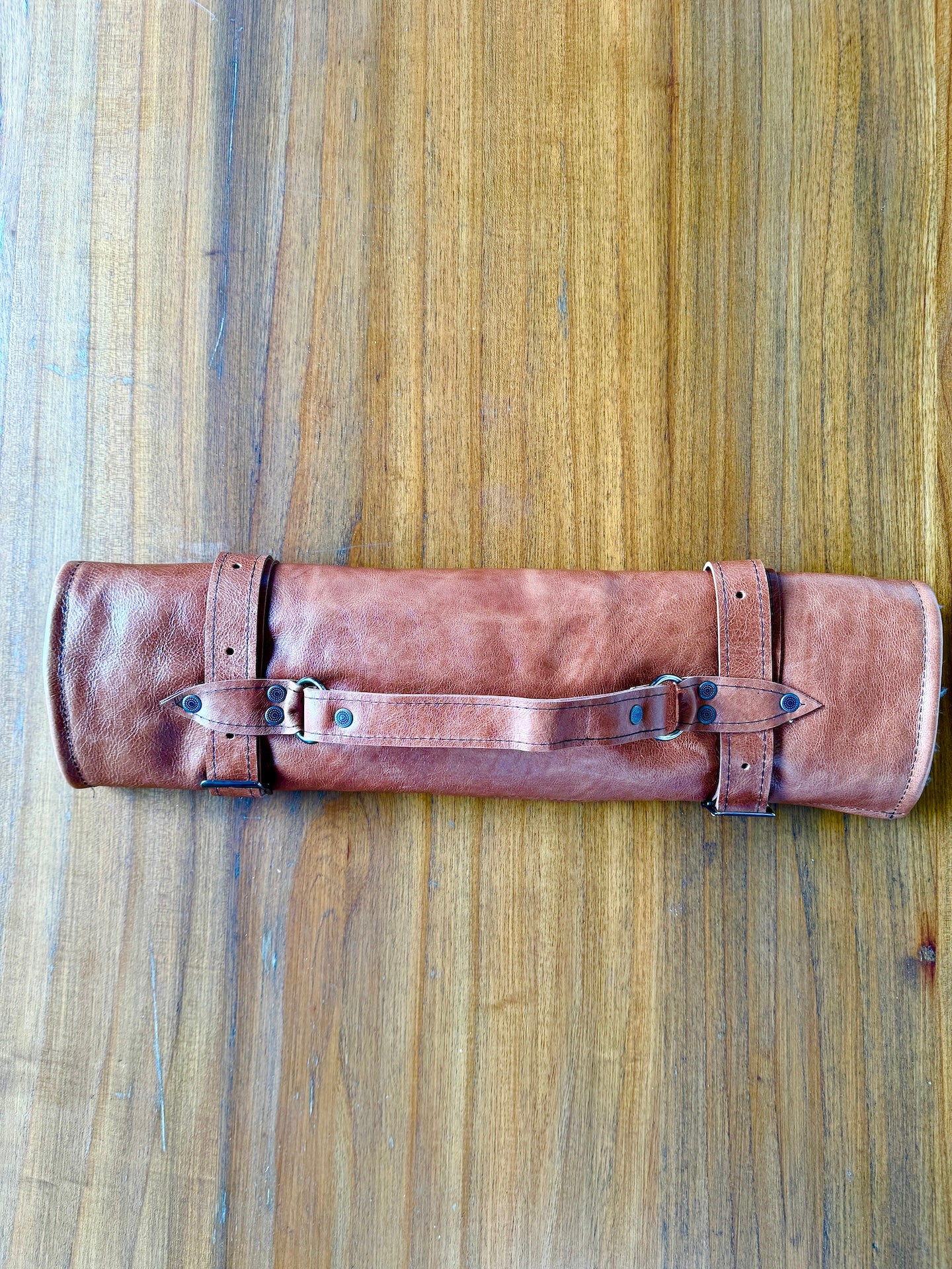 Chef Roll bag, 8 pockets, Leather case JCB Medeiros