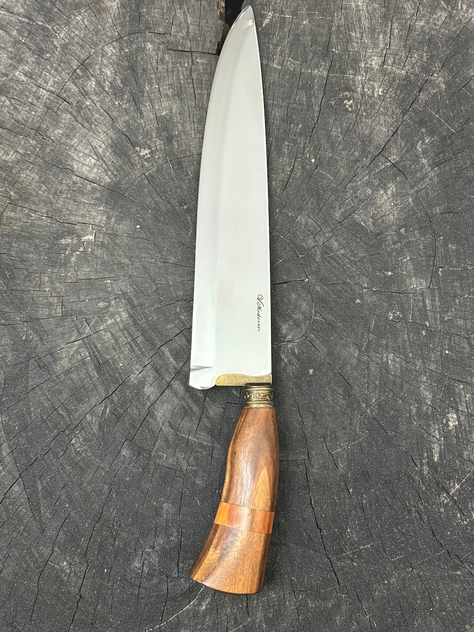 12&quot; Picanha Knife, Native Hardwood, SS440 - 300mm