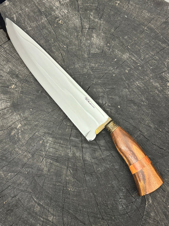 12" Picanha Knife, Native Hardwood, SS440 - 300mm