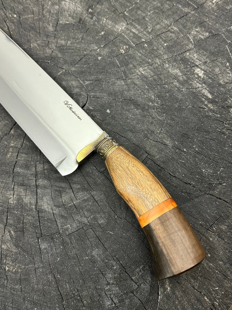 12&quot; Picanha Knife, Native Hardwood, SS440 - 300mm