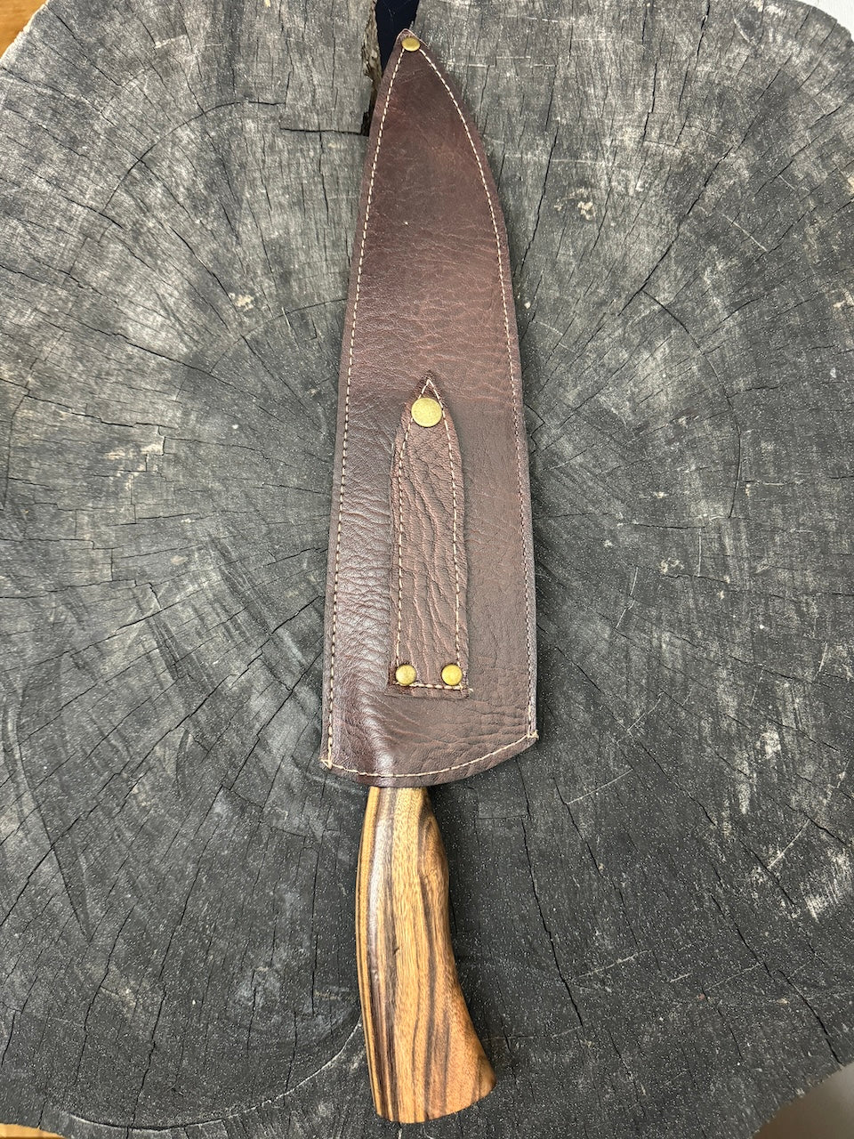 12&quot; Picanha Knife, Native Hardwood, SS440 - 300mm