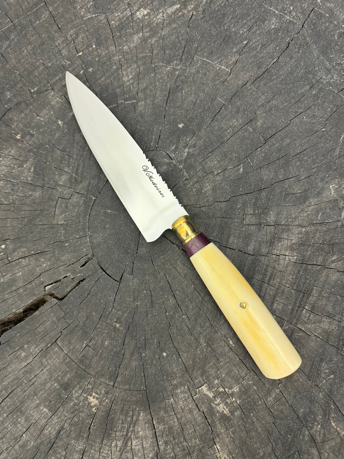 6&quot; Utility Knife, Ostrich Bone SS440 - 150mm