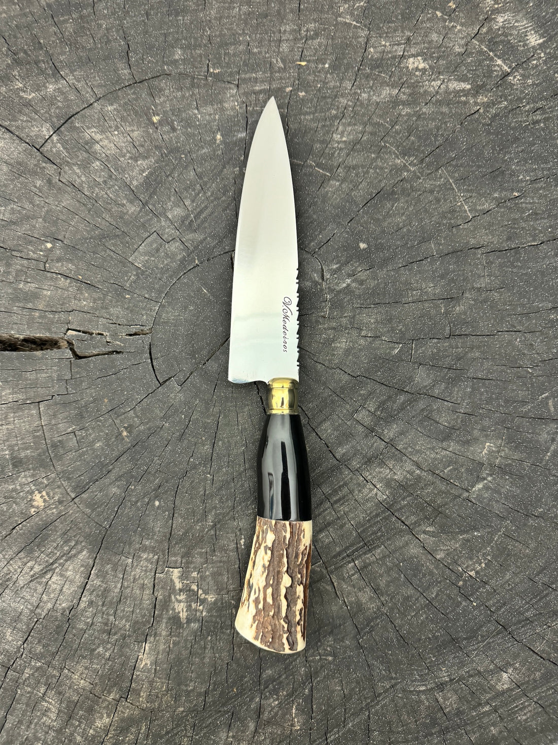 6&quot; Utility Knife, Deer Antler, SS440 - 150mm
