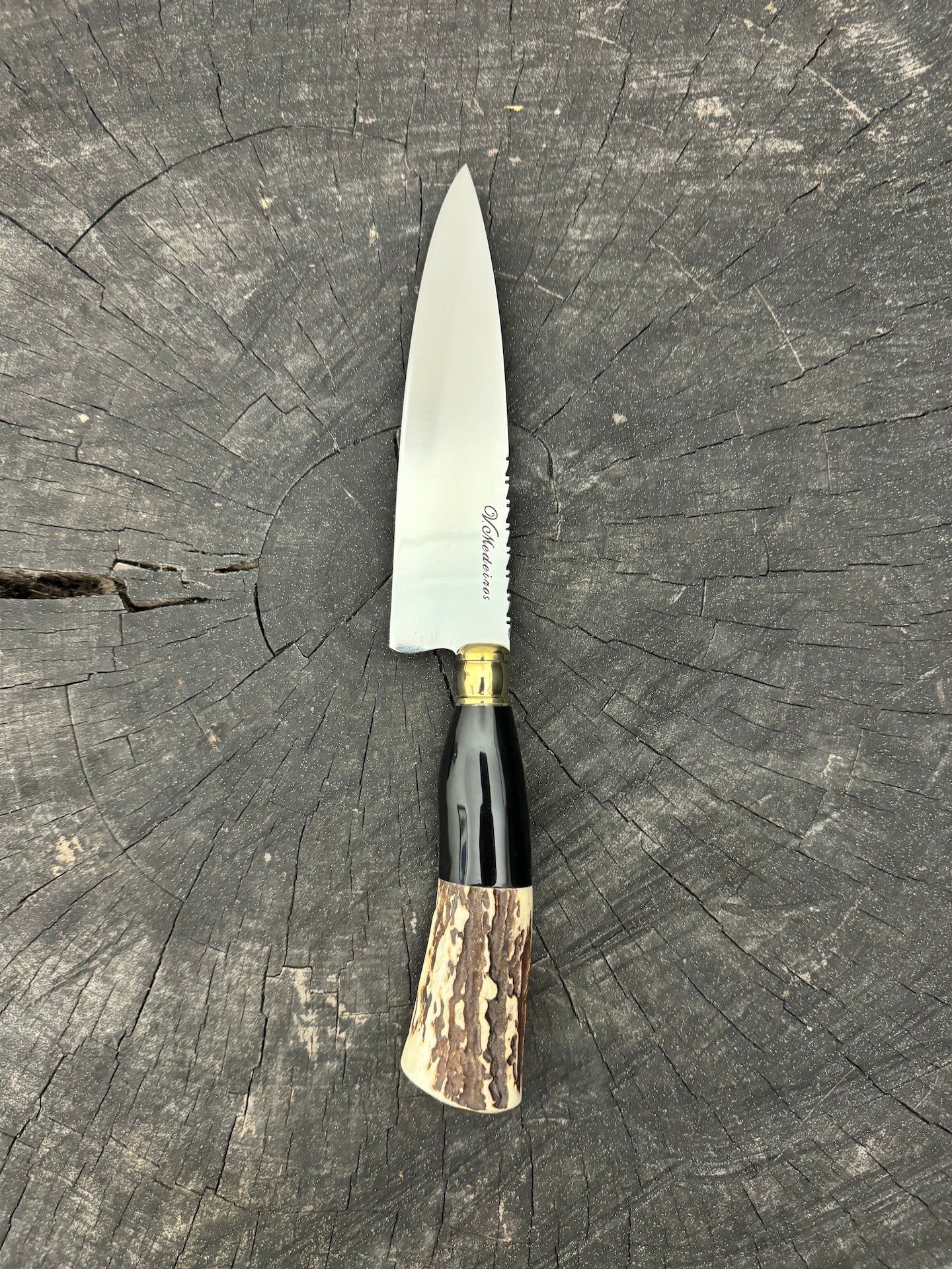6&quot; Utility Knife, Deer Antler, SS440 - 150mm