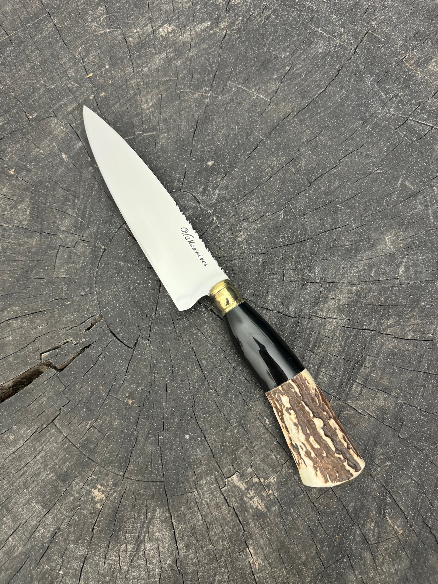 6&quot; Utility Knife, Deer Antler, SS440 - 150mm