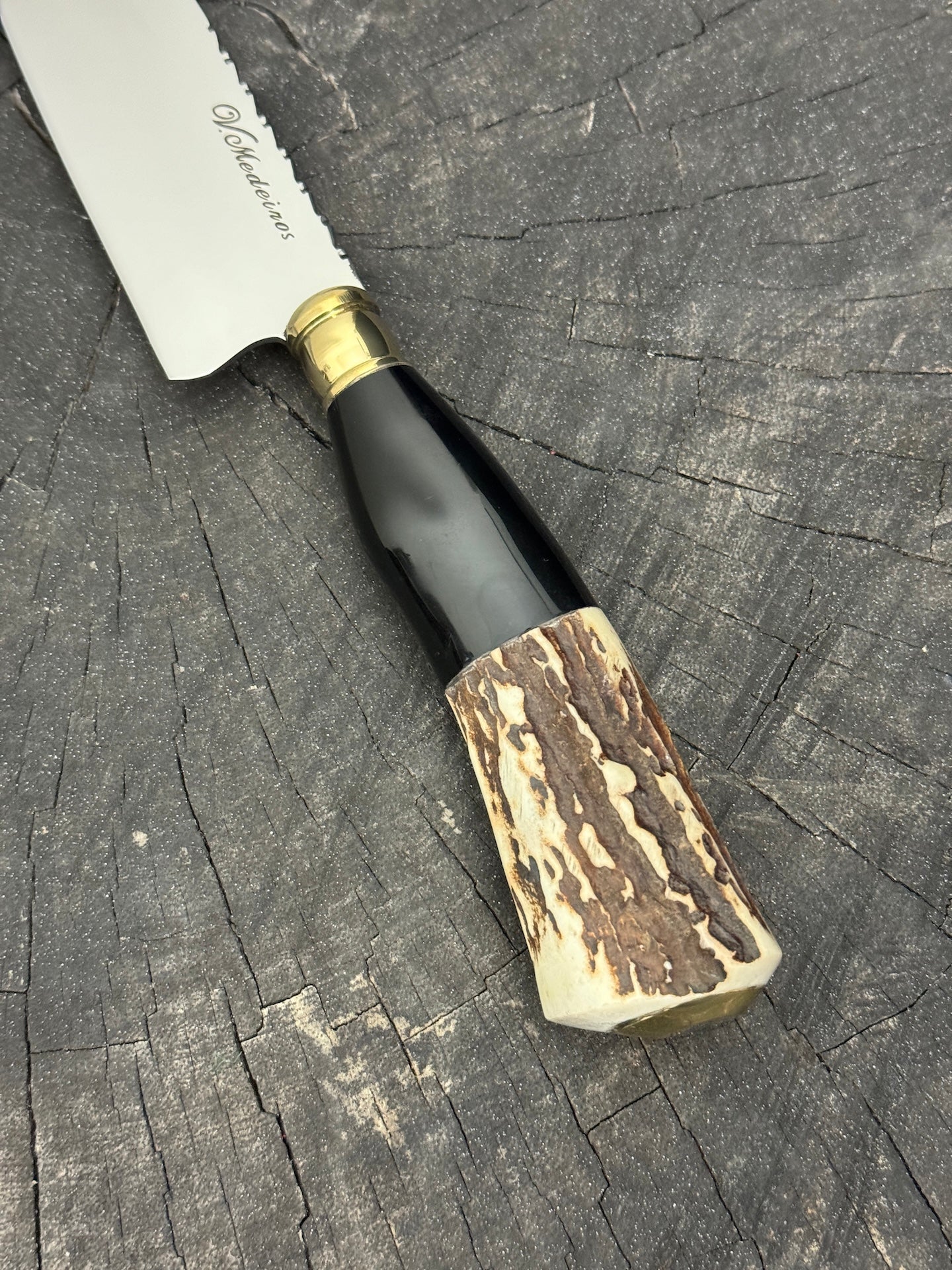 6&quot; Utility Knife, Deer Antler, SS440 - 150mm