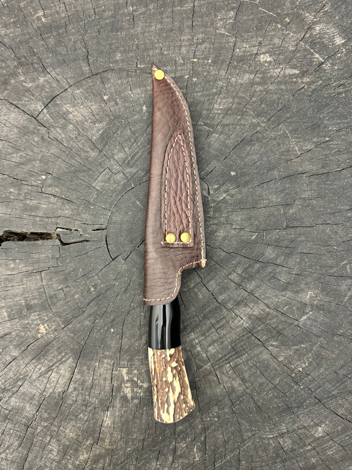 6&quot; Utility Knife, Deer Antler, SS440 - 150mm