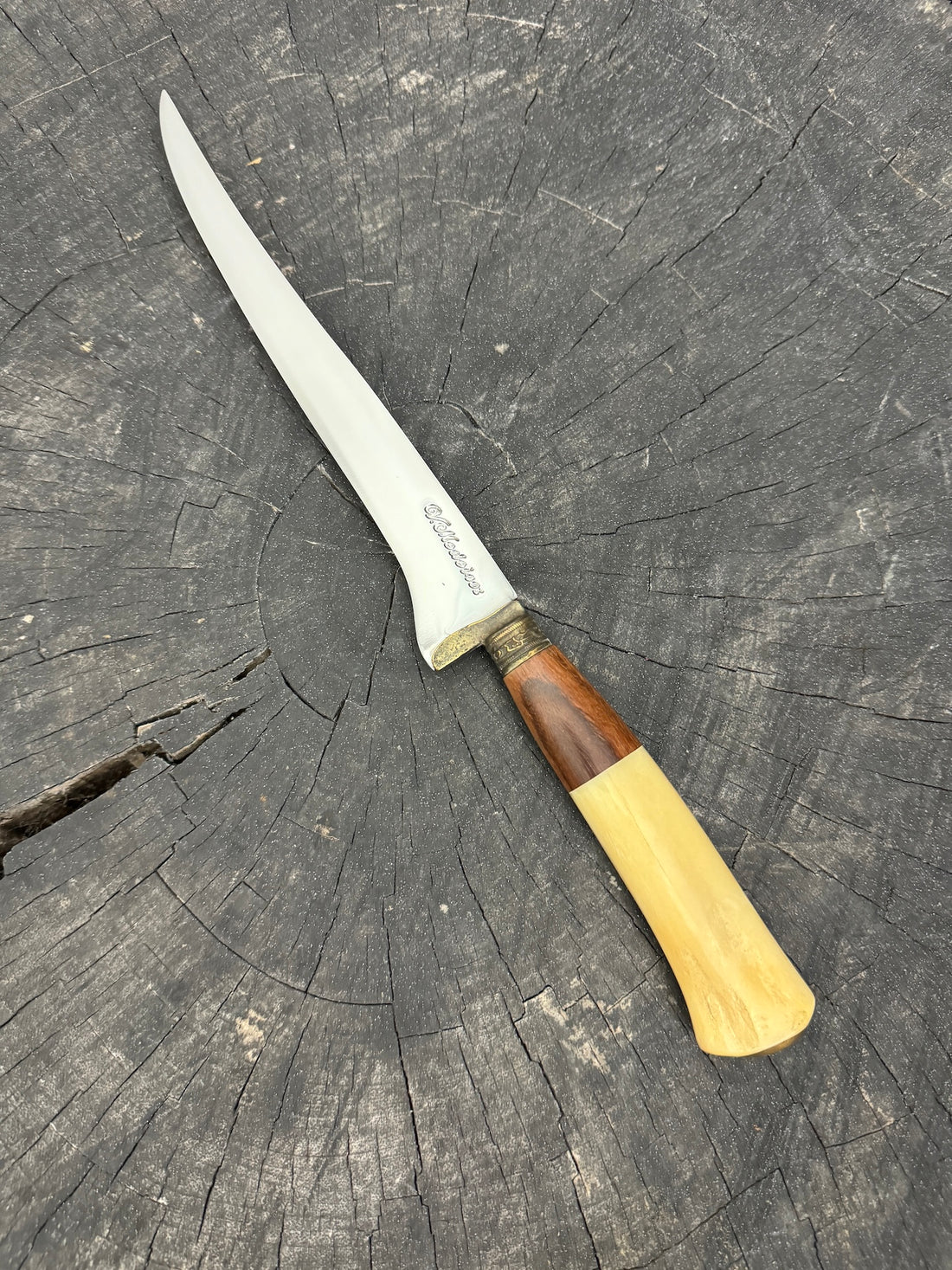 8&quot; Boning Knife, Ostrich Bone, SS420 - 200mm