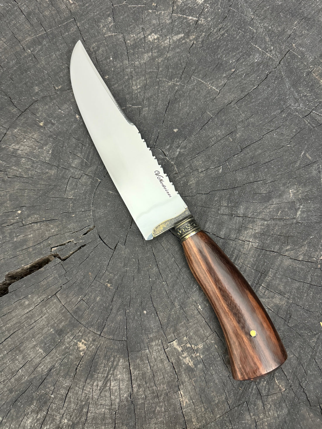 8&quot; Artisan Knife, Jacaranda Hardwood, SS440 - 190mm