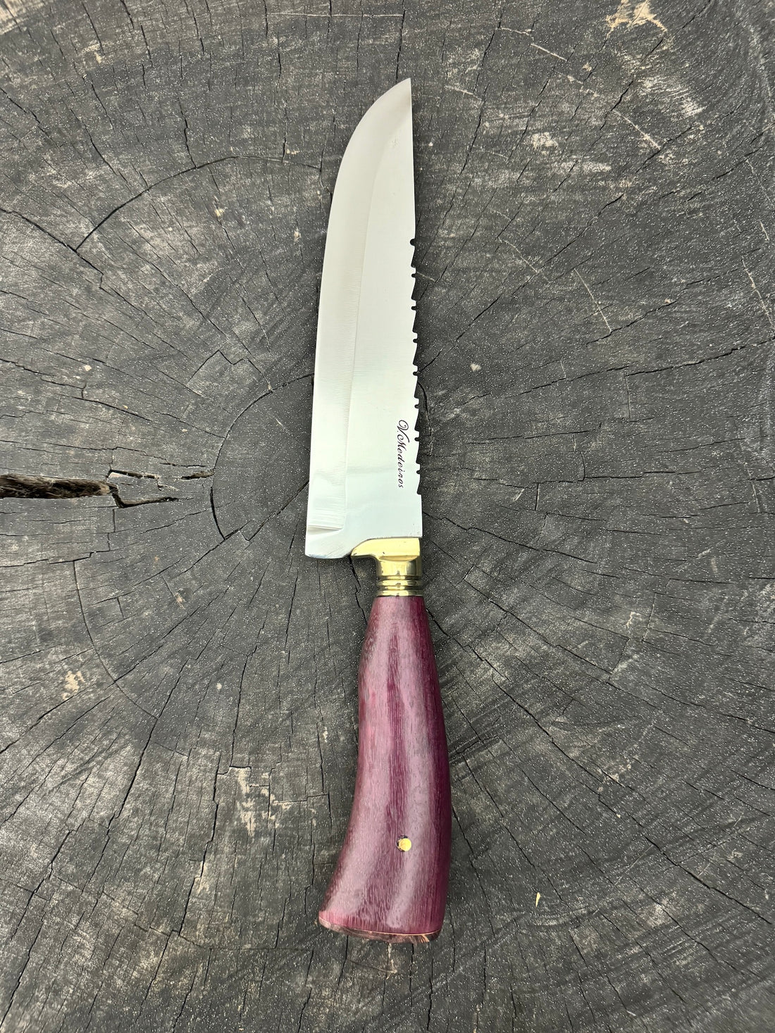 8&quot; Artisan Knife, Roxinho Hardwood, SS440 - 190mm