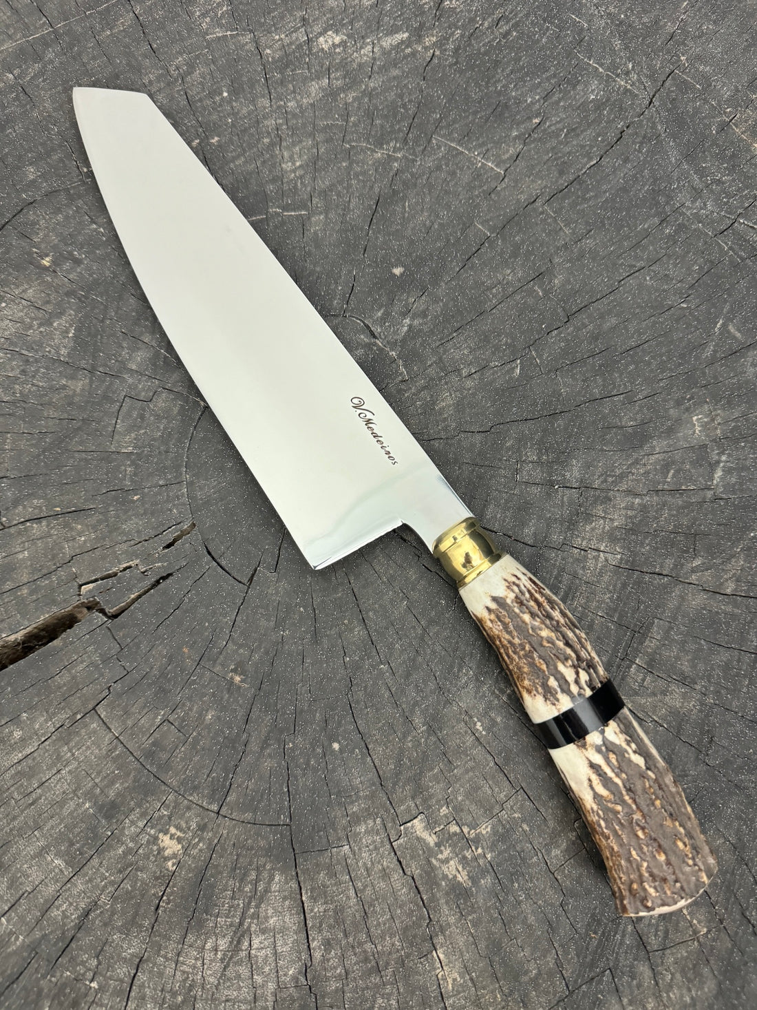8&quot; Kultura Knife, Deer Antler, SS440 - 200mm