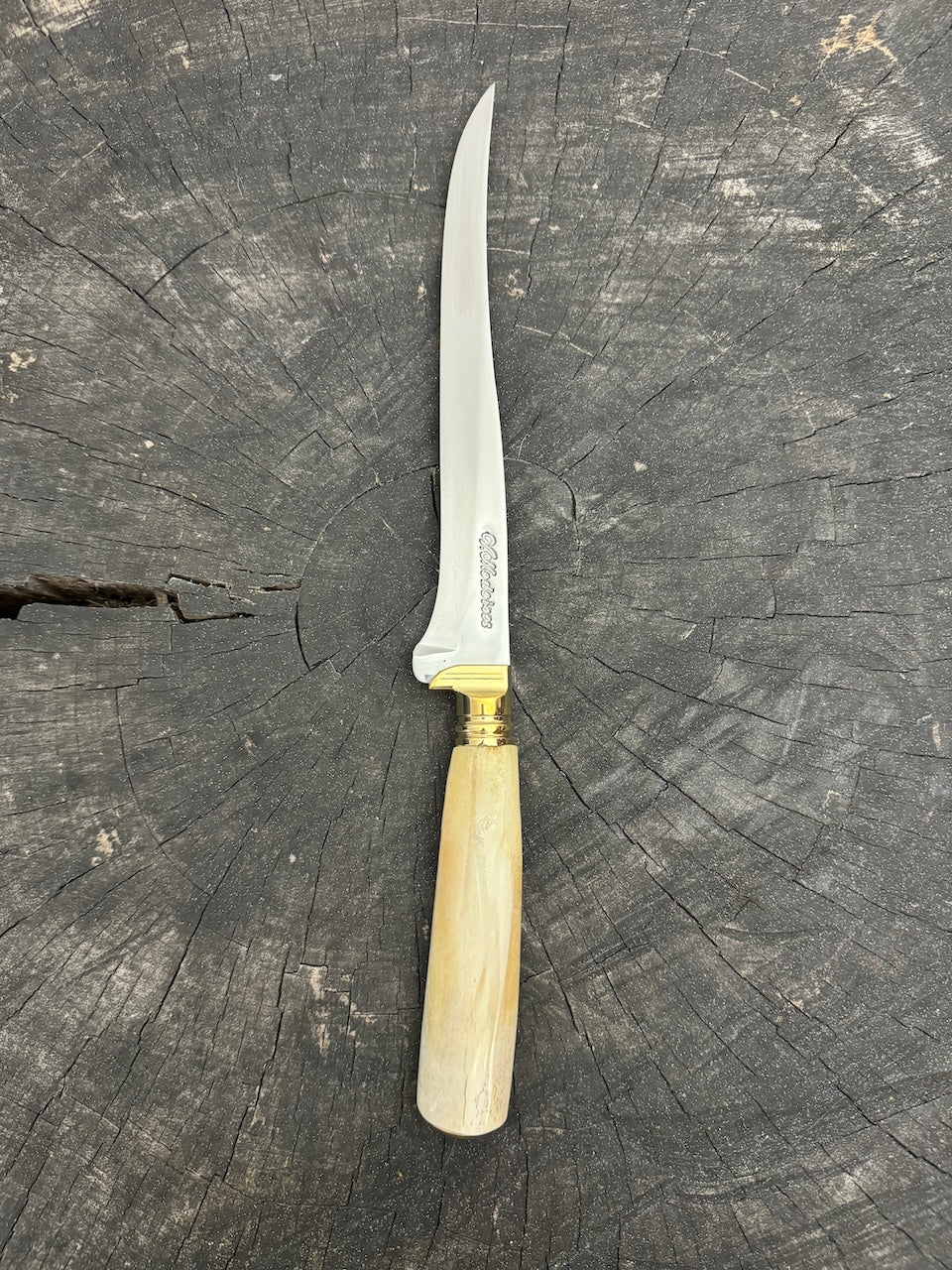 8&quot; Boning Knife, Ostrich Bone, SS420 - 200mm