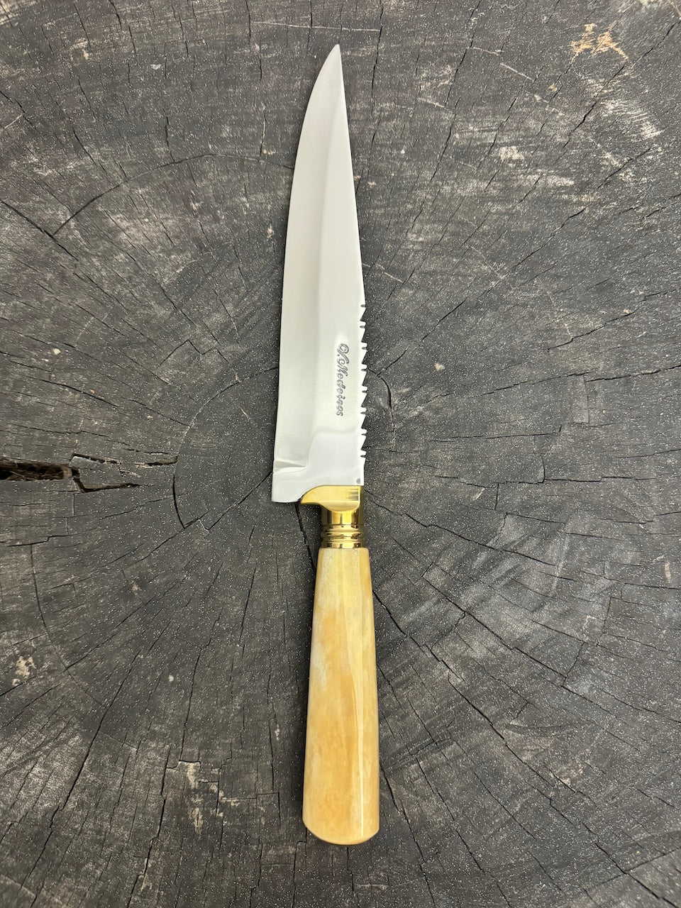 8&quot; Chef Knife, Ostrich Bone, SS420 - 200mm