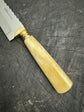 8" Chef Knife, Ostrich Bone, SS420 - 200mm