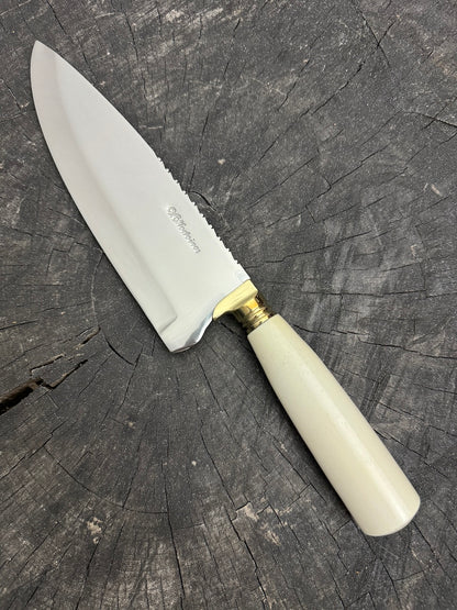 8&quot; Picanha Chef Knife, Ostrich Bone, SS440 - 200mm