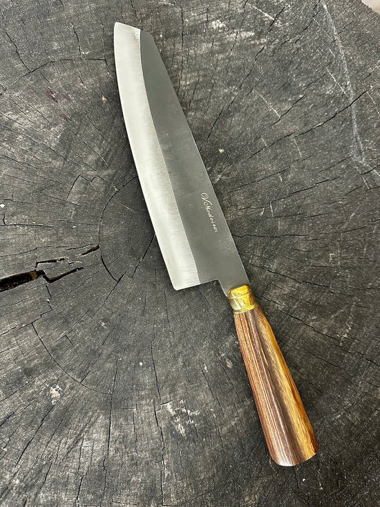 8" Kultura Knife, Jacaranda Hardwood, RSS440 - 200mm