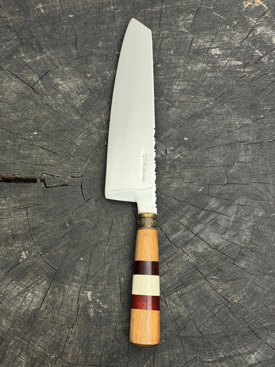 8&quot; Kultura Knife, Native Hardwood, SS440 - 200mm