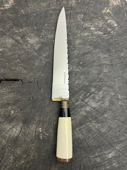 10&quot; Chef Knife, Ostrich Bone, SS420 - 250mm