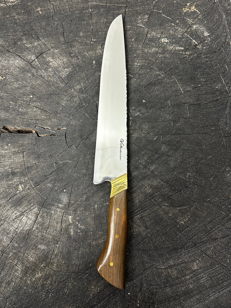 10&quot; Asador Knife, Guajuvira Hardwood, SS440 - 250mm