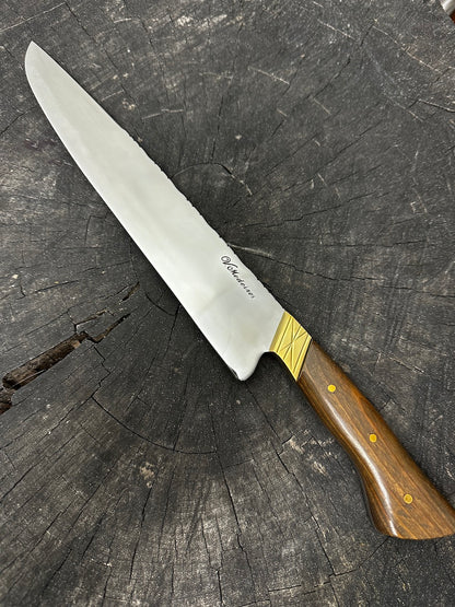 10&quot; Asador Knife, Guajuvira Hardwood, SS440 - 250mm