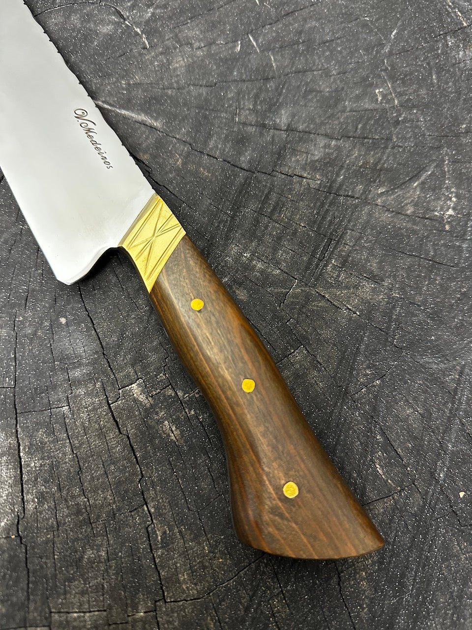 10&quot; Asador Knife, Guajuvira Hardwood, SS440 - 250mm