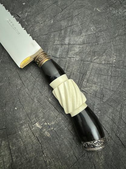 10&quot; Chef Knife, Ostrich Bone, SS420 - 250mm